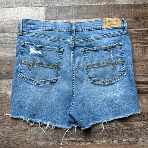 **BUNDLE** Levi's, AE, Abercrombie, Black/Blue/White Jean Shorts Casual Style - Picture 9 of 14